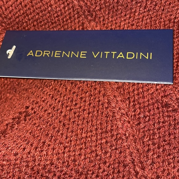 ADRIENNE VITTADINI Maroon knit Sweater dress long sleeve dress sz XL NWT - Picture 6 of 7